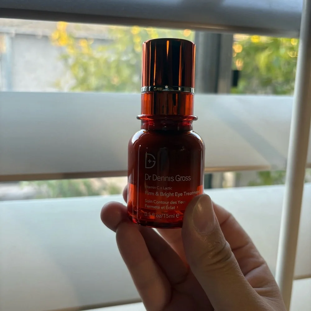 NEW Dr Dennis Gross Vitamin C Lactic Firm & Bright Eye Treatment 0.5oz/15ml